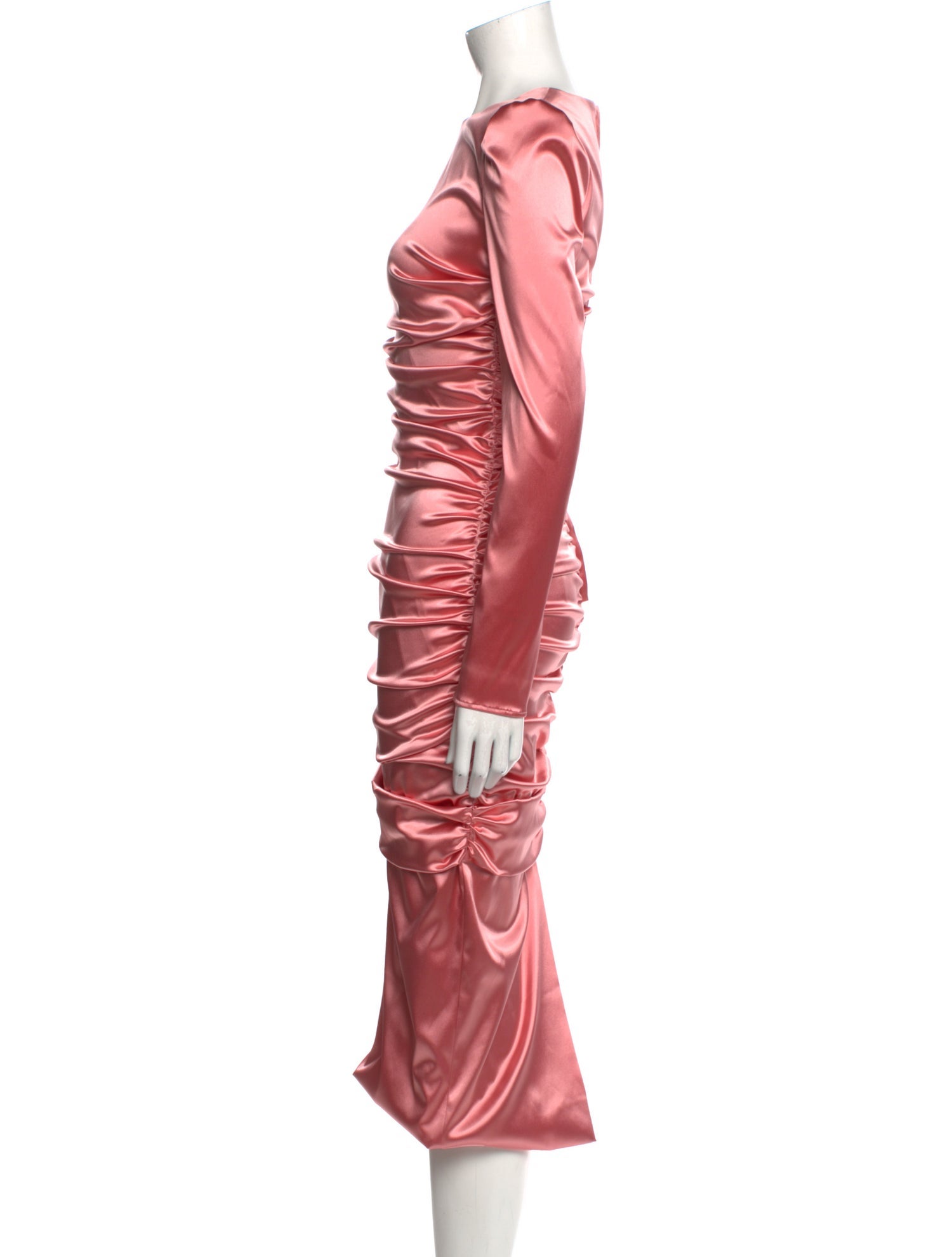 Dolce & Gabbana Bateau Neckline Long Dress